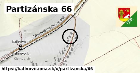 Partizánska 66, Kalinovo