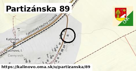 Partizánska 89, Kalinovo