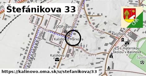 Štefánikova 33, Kalinovo