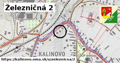 Železničná 2, Kalinovo