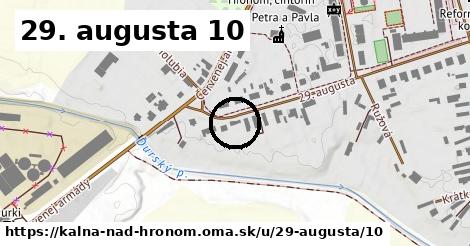 29. augusta 10, Kalná nad Hronom