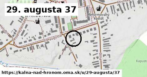 29. augusta 37, Kalná nad Hronom