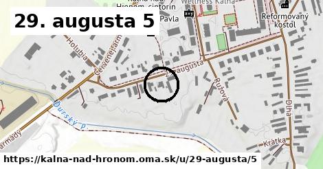 29. augusta 5, Kalná nad Hronom