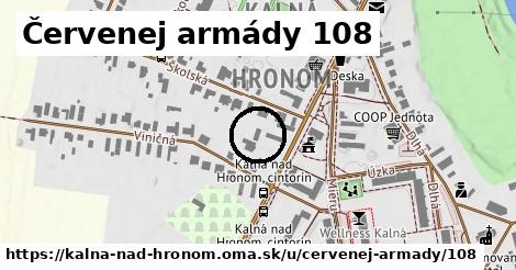 Červenej armády 108, Kalná nad Hronom