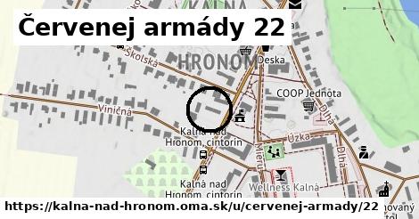 Červenej armády 22, Kalná nad Hronom