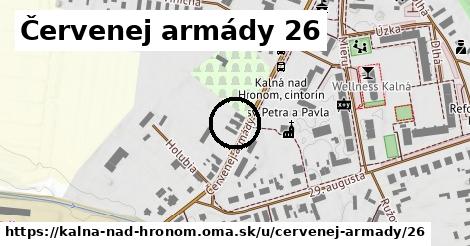 Červenej armády 26, Kalná nad Hronom