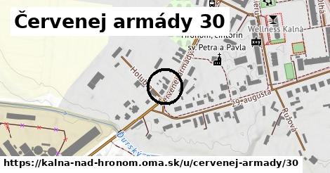 Červenej armády 30, Kalná nad Hronom