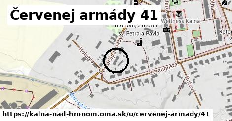 Červenej armády 41, Kalná nad Hronom