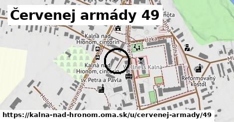 Červenej armády 49, Kalná nad Hronom