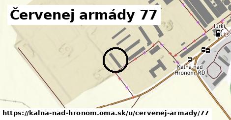 Červenej armády 77, Kalná nad Hronom