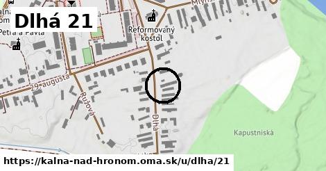 Dlhá 21, Kalná nad Hronom