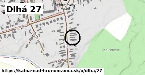 Dlhá 27, Kalná nad Hronom