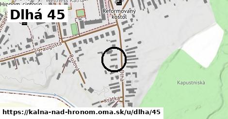 Dlhá 45, Kalná nad Hronom