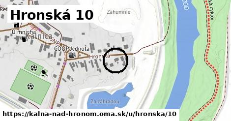 Hronská 10, Kalná nad Hronom