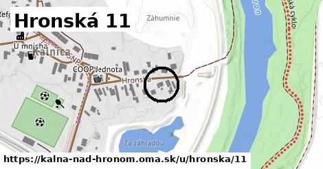 Hronská 11, Kalná nad Hronom