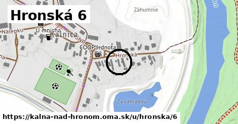 Hronská 6, Kalná nad Hronom