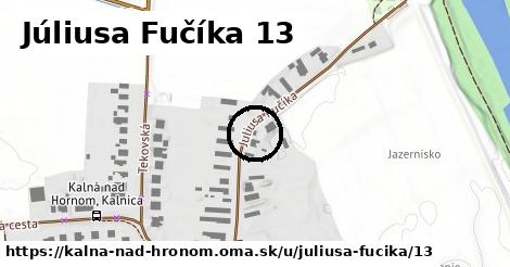 Júliusa Fučíka 13, Kalná nad Hronom