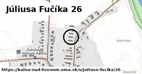 Júliusa Fučíka 26, Kalná nad Hronom