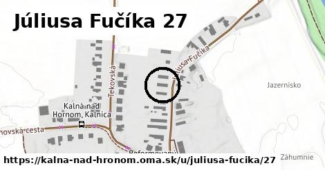 Júliusa Fučíka 27, Kalná nad Hronom