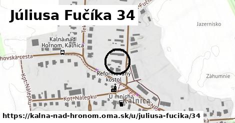 Júliusa Fučíka 34, Kalná nad Hronom