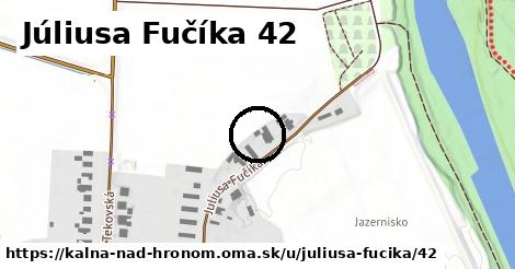 Júliusa Fučíka 42, Kalná nad Hronom