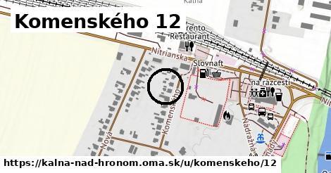 Komenského 12, Kalná nad Hronom