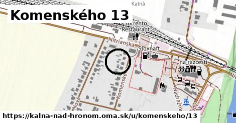 Komenského 13, Kalná nad Hronom