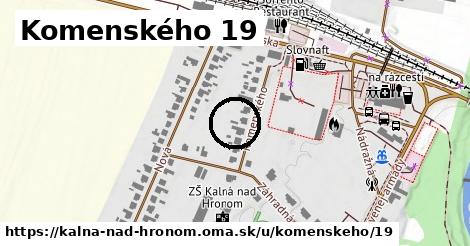 Komenského 19, Kalná nad Hronom