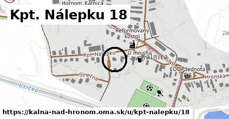 Kpt. Nálepku 18, Kalná nad Hronom