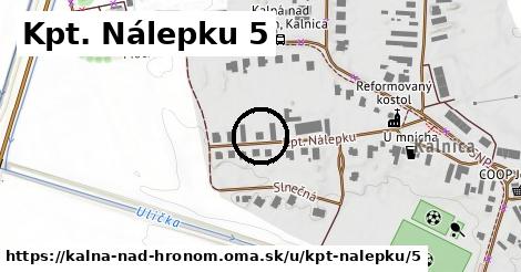 Kpt. Nálepku 5, Kalná nad Hronom