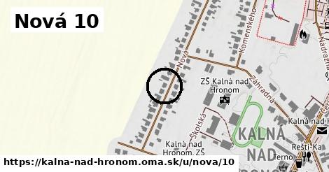 Nová 10, Kalná nad Hronom
