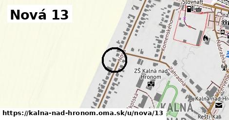 Nová 13, Kalná nad Hronom