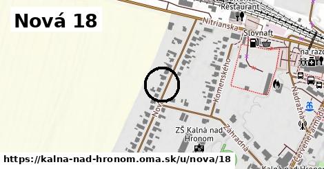 Nová 18, Kalná nad Hronom