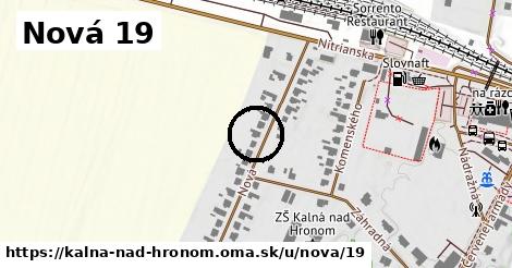 Nová 19, Kalná nad Hronom