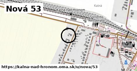 Nová 53, Kalná nad Hronom