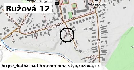 Ružová 12, Kalná nad Hronom