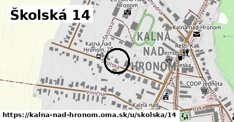 Školská 14, Kalná nad Hronom