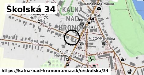 Školská 34, Kalná nad Hronom