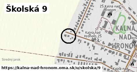 Školská 9, Kalná nad Hronom