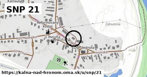 SNP 21, Kalná nad Hronom