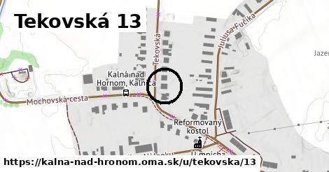 Tekovská 13, Kalná nad Hronom