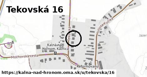 Tekovská 16, Kalná nad Hronom