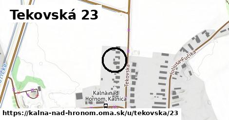 Tekovská 23, Kalná nad Hronom