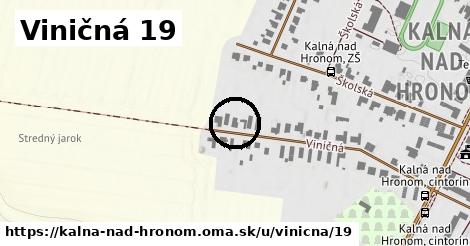 Viničná 19, Kalná nad Hronom