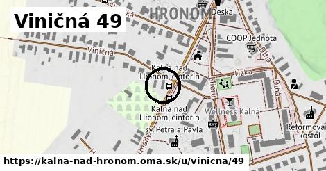 Viničná 49, Kalná nad Hronom
