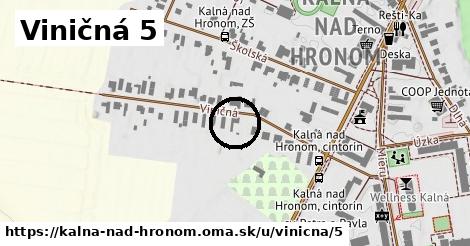 Viničná 5, Kalná nad Hronom