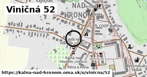 Viničná 52, Kalná nad Hronom