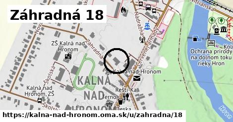 Záhradná 18, Kalná nad Hronom