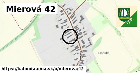 Mierová 42, Kalonda
