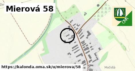 Mierová 58, Kalonda